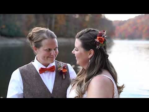 Lesbian Wedding NORTH CAROLINA | Two brides: MELISSA & CHELSEA