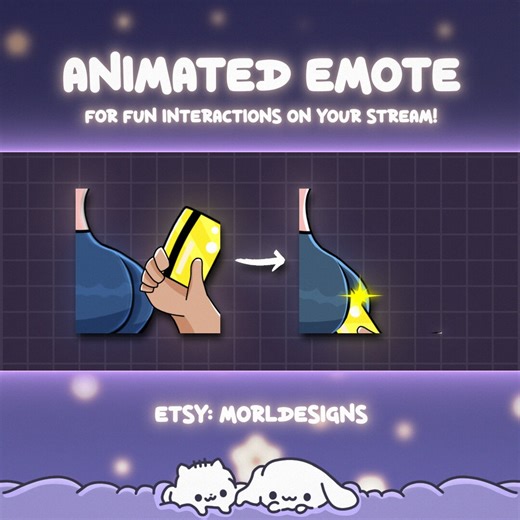 HOT Credit Card Animated Emote: Funny Twitch/discord Stream Gif - Gooner Emote - Etsy