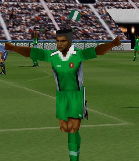 Daniel Amokachi in PES: A Retrogaming Experience