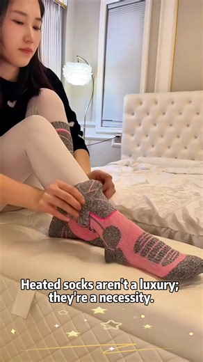 Rechargeable Electric Socks to Keep Your Toes Warm