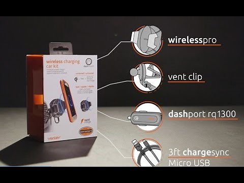 How to Install the Ventev Mobile Wireless Charging Car Kit