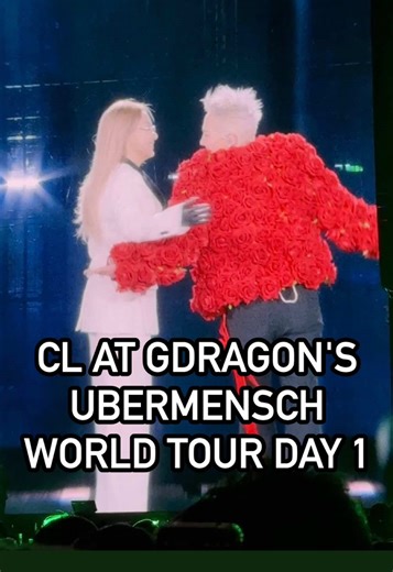 CL Joins G-Dragon on Stage at Ubermensch Concert