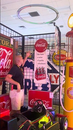 1953 Coca Cola Sign is in Great Condition #signs #coke #drink #shorts #trending