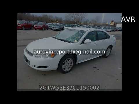 2G1WG5E37C1150002 2012 Chevrolet impala lt