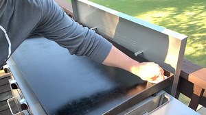 5.6K views · 51 reactions | Cleaning a griddle after cooking is an essential task but doesn’t have to be hard. Follow these steps to keep your griddle clean and to prevent rust. | Grill This Smoke That | Facebook