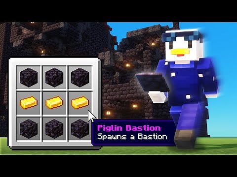 Minecraft, But You Can Craft Structures...