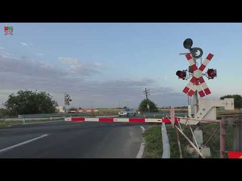 Trecere la nivel Zimandu Nou (RO) - 31.7.2025 / Železniční přejezd / Romanian railroad crossing