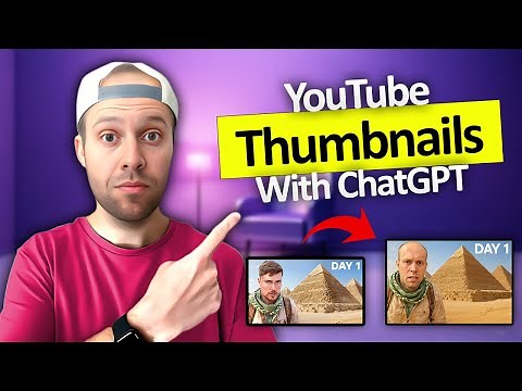 How to Create YouTube Thumbnails With ChatGPT 4o (MrBeast Level)