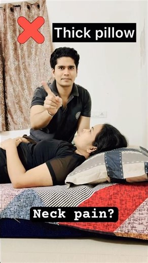 Neck pain? Correct your sleeping posture!