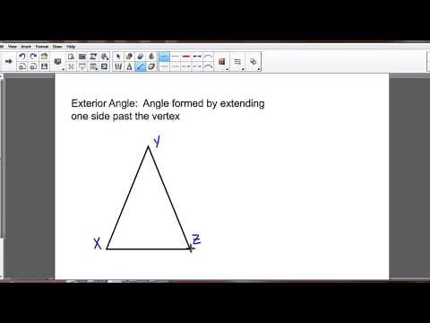 Angle Relationships In Triangles