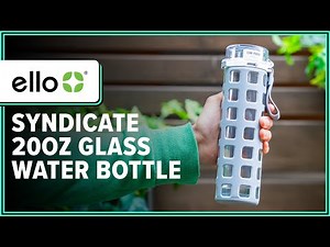 Ello Syndicate 20oz Glass Water Bottle Review (2 Weeks of Use)