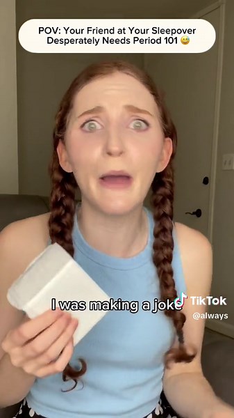 It happens to the best of us 😅. Having the right info about your period is SUCH an important part of managing your period confidently! #PeriodTok #PeriodEducation #FYP