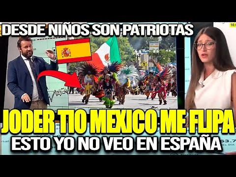 SPANIARDS LOVE Mexico! 🇲🇽 Their culture leaves them speechless! They've been warriors since they ...