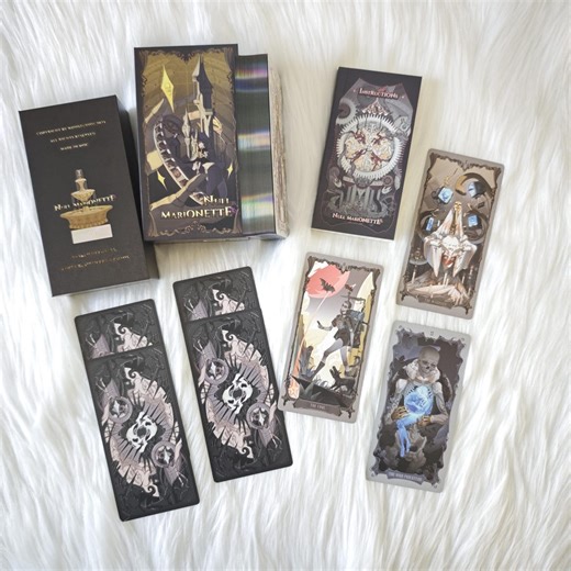 Gothic Tarot Deck, Null Marionette Standard Edition - Etsy