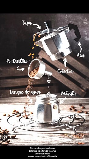 Cómo hacer café en una cafetera tipo Greca