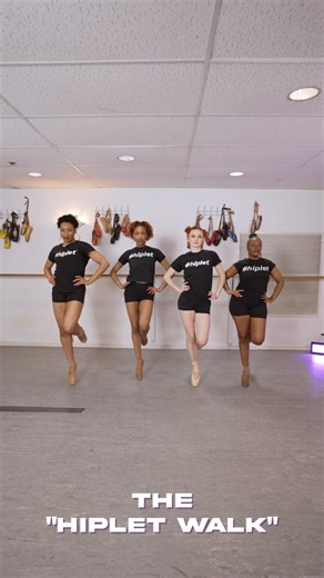 ✨ Strut with us ✨ #HipletStrutTutorial 🩰 #hipletballerinas #hipletstrut #hiplet #hipletnext #dance #chicago #chicagodance #homerbryant #movement #BecauseWeCan | Hiplet Ballerinas