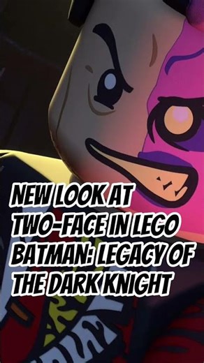 New look at Two-Face in LEGO Batman: Legacy of the Dark Knight #legobatman ‪@LEGO‬