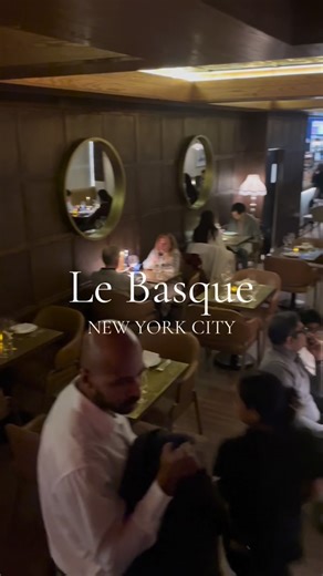 Basco Apparel on Instagram: "We are on a mission to review every Basque restaurant we come across, and this one took us all the way to New York City. 🗽 Le Basque was absolutely worth the trip."