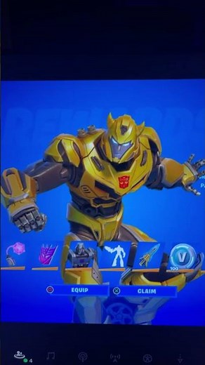 HOW TO GET TRANSFORMERS BUMBLEBEE SKIN IN FORTNITE!