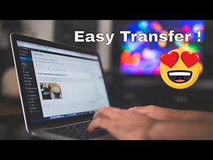 Transfer Files Between Two Laptops wirelessly
