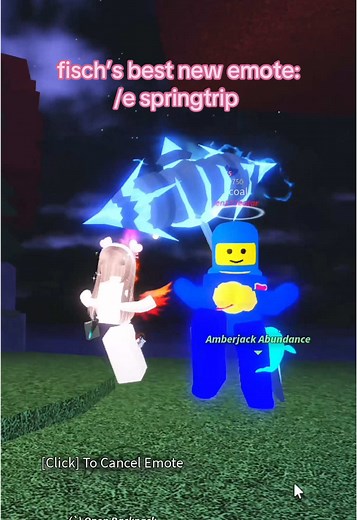 Exciting New Emote in Fisch: /e Springtrip Revealed