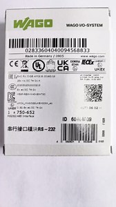 1pc New WAGO I/O-System 750-652 PLC Module RS232/485 Interface