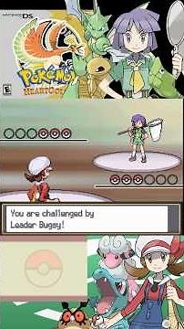 POKEMON HEARTGOLD - Gym Leader BUGSY (Full Battle) Nintendo DS Gameplay