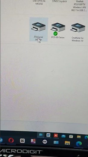 ضبط قياسات طابعة باركود زيبرا || Barcod Printer Zebra Gk420t