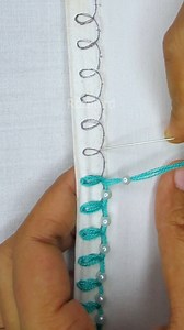 Top class border lace embroidery tutorial! #support #tutorial #reels #love #viral #border #reelsviralシ #fb #cute #facebookreels #diy #fbreelsvideo #reelsfb #fypシ #fbreels #satisfying #borderline #shorts #handmade #embroidery | RozaBird