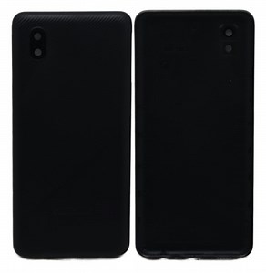 Back Panel Cover for Samsung Galaxy M01 Core - Black