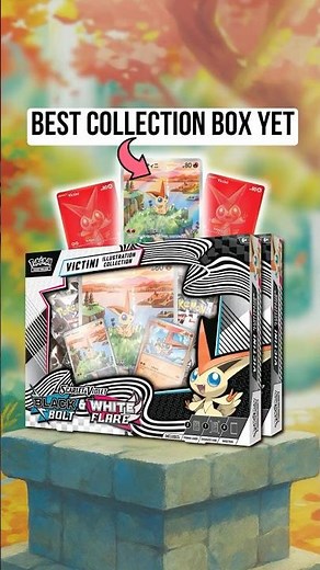 Opening the NEW Victini Illustration Collection Box! #shorts #victini #pokemontcg2025 #pokemoncards