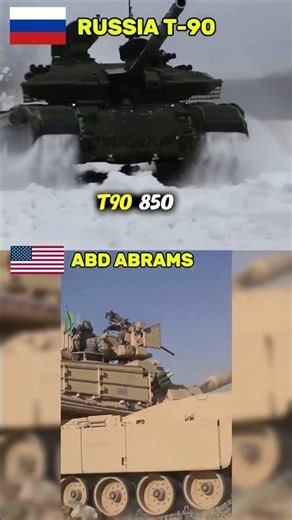 Tank Showdown: Abrams vs T-90!