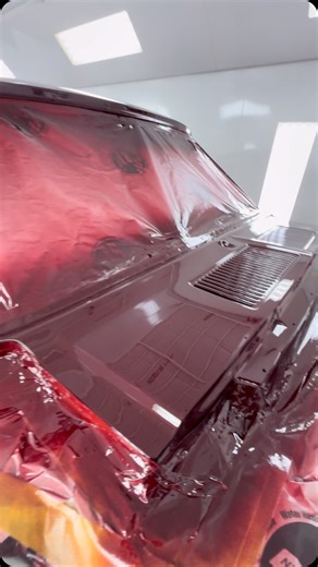 Jesus Molina on Instagram: "Brandy Mustang 🇺🇸 thank you @constance_nunes for give me the opportunity to work on this project!! Such a fun car..the colors turn out so nice #carsbyconstance #workworkworkworkwork #glasurit #workhard #iwata #lovecars #mustangfastback #exoticars"