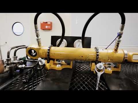 #Hydraulic #Cylinder test bench #Demonstration