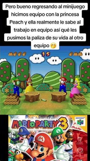Time to chop wood in Mario Party 3. #marioparty3