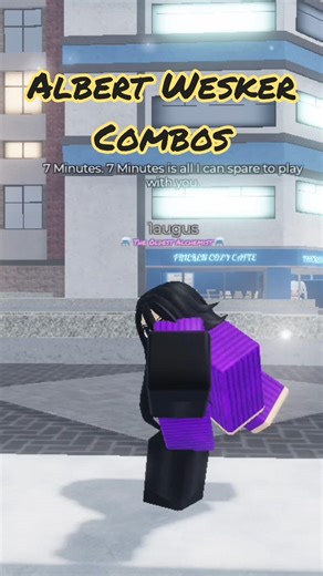 ALBERT WESKER COMBOS!!! [Project Baki 4] #residentevil #roblox #capcom