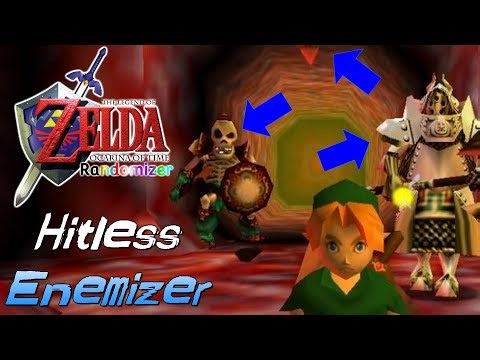 Zelda OoT Randomizer No Hit Challenge with Enemy Shuffle
