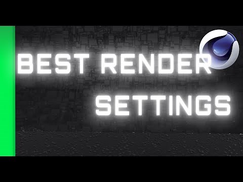 Best render settings for octane render cinema 4d