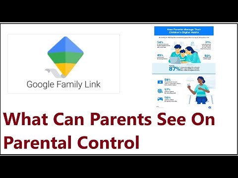 What Can Parents See On Parental Control On Google Family Link