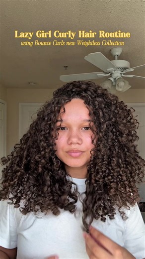 Soft, Defined Curls: Lazy Girl Bounce Curl Routine