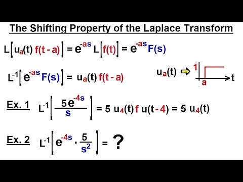 Electrical Engineering: Ch 16: Laplace Transform (19 of 58) Shifting Prop. of the Laplace Transf