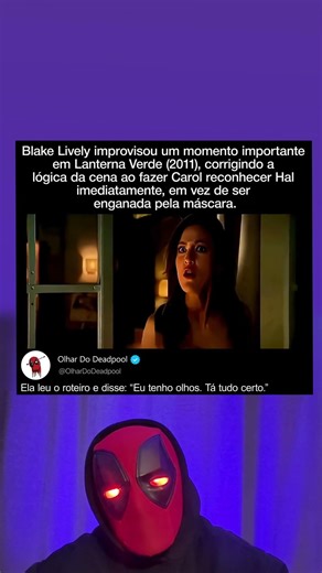 Este improviso de Blake Lively salvou a lógica de Green Lantern