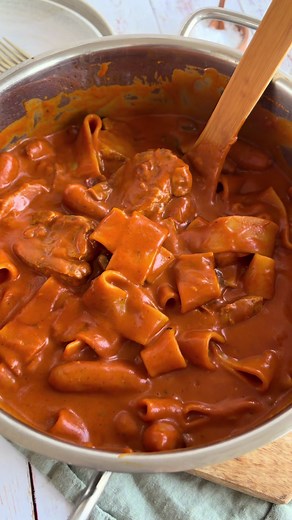 One Pot Pasta a la Mørbradgryde - Vinterret til 7 personer