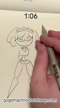 Drawing Serial Designation V in two minutes! #artchallenge #drawing #murderdrones