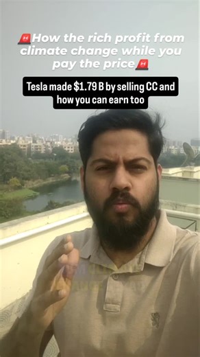 Sameer Speaks on Instagram: "Ever wondered how fighting climate change can put money in your pocket? Enter carbon credits – the game-changer for a greener planet. Today, we’re diving deep into what they are, why they matter, and how you in India can register your land to earn from them. Plus, a wild example from Tesla. Let’s go! What are Carbon Credits? Imagine carbon credits as a ‘permission slip’ for pollution. One carbon credit equals the right to emit one metric ton of carbon dioxide or its