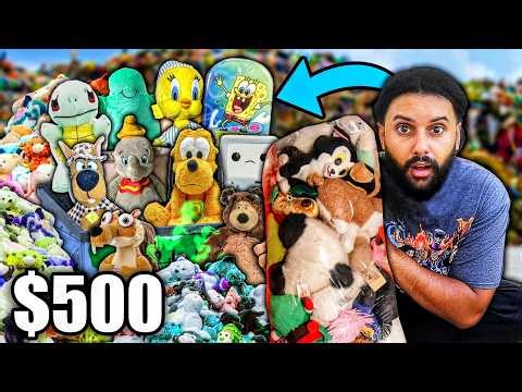Digging Through Thrift Store Garbage Plush Bins Looking for GOLD!