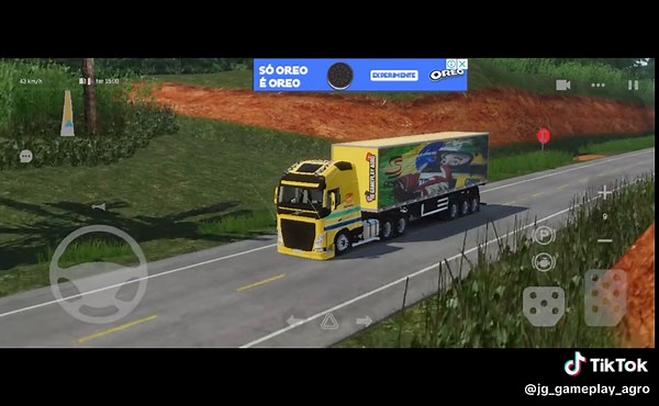Skin Ayrton Senna para Global Truck Simulator