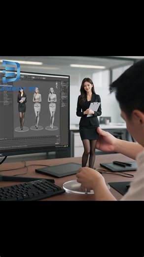 How to make a 3D physical figurine of a real person with just one photo.connect it to a full-color 3D printer,you can produce a physical object #3d #3dprinting #3dmodeling #3dscanner #3DScanning