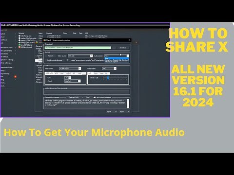 ShareX 16.1 UPDATED: How To Get Missing Audio Source Options For Screen Recording