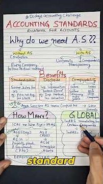 Why Accounting Standards Are the Rulebook of Accounts |Simplified Day 7 Accounting Challenge #shorts
